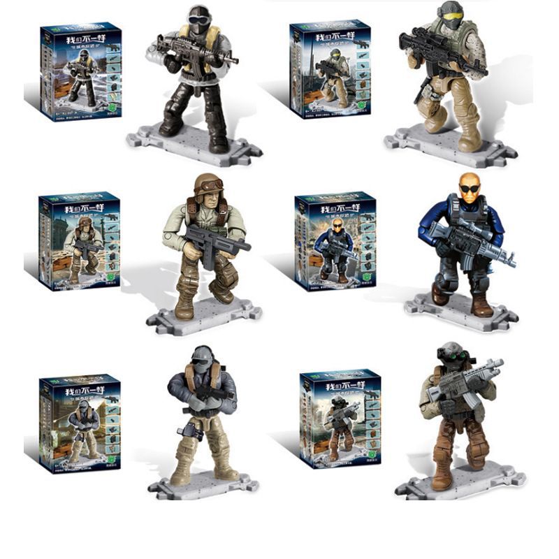CHIGOS Posable Troop Unique Operators