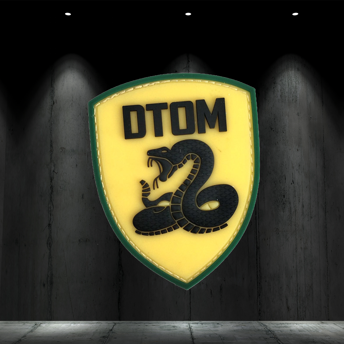 DTOM PVC Rubber Morale Patch