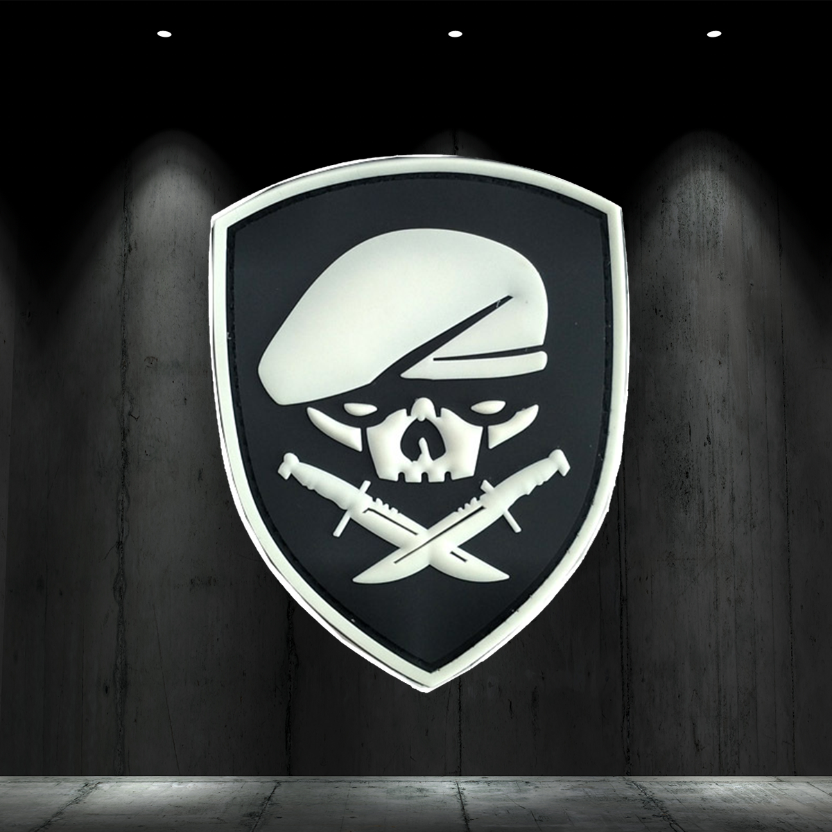Green Barret - PVC Rubber Morale Patch