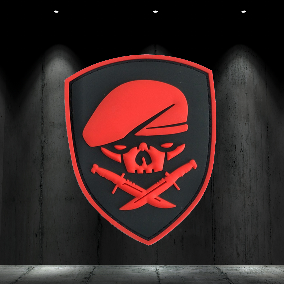 Green Barret - PVC Rubber Morale Patch