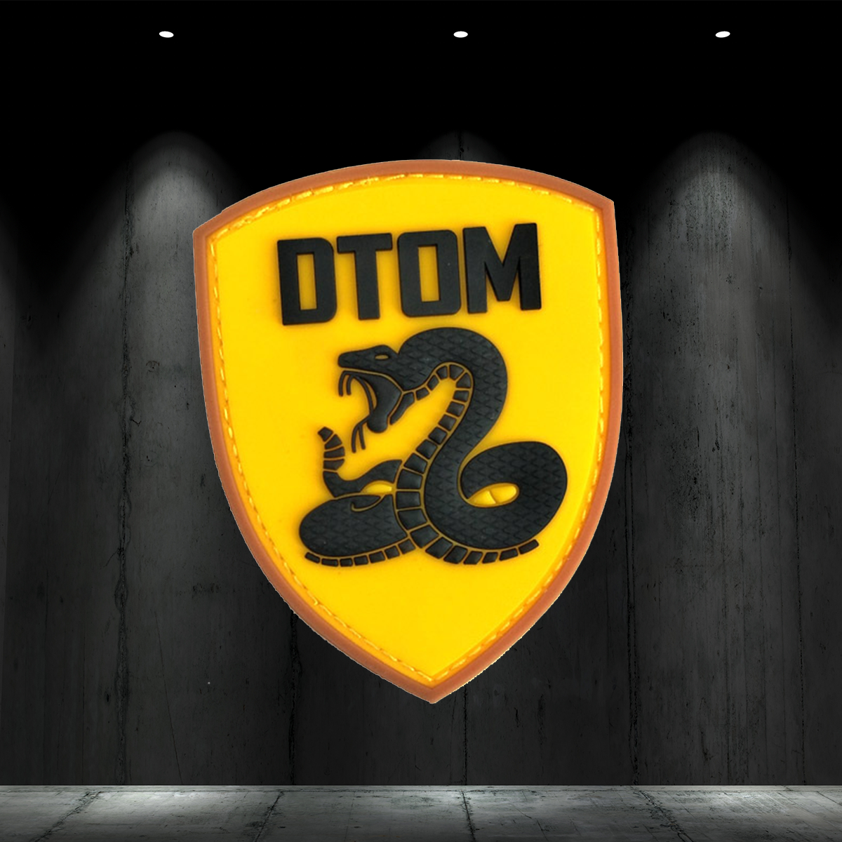 DTOM PVC Rubber Morale Patch