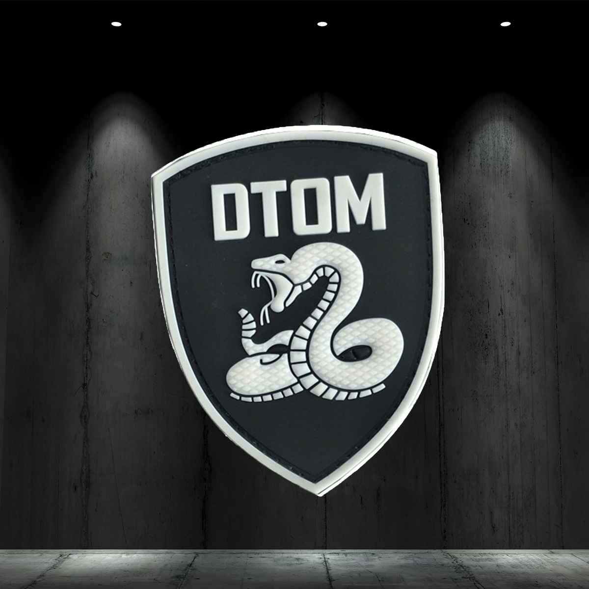 DTOM PVC Rubber Morale Patch