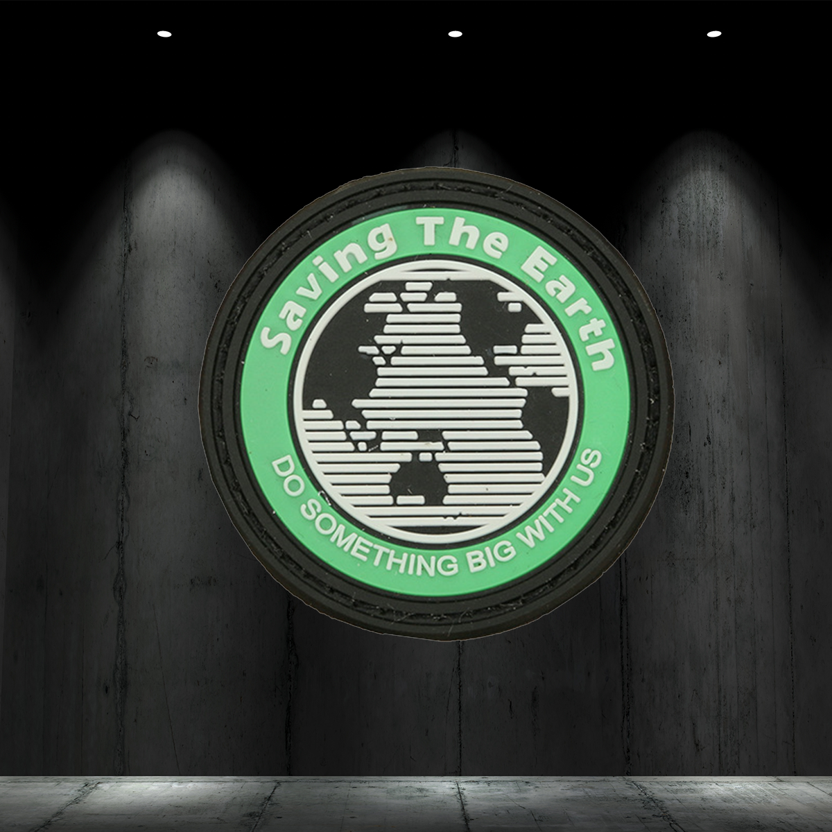 Save the Earth PVC Morale Patch