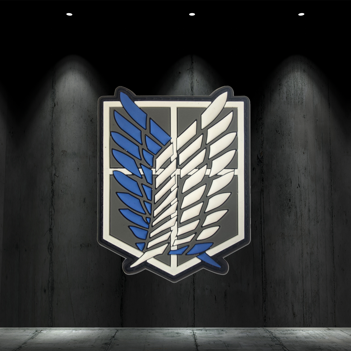 Anime Titan Units PVC Morale Patch
