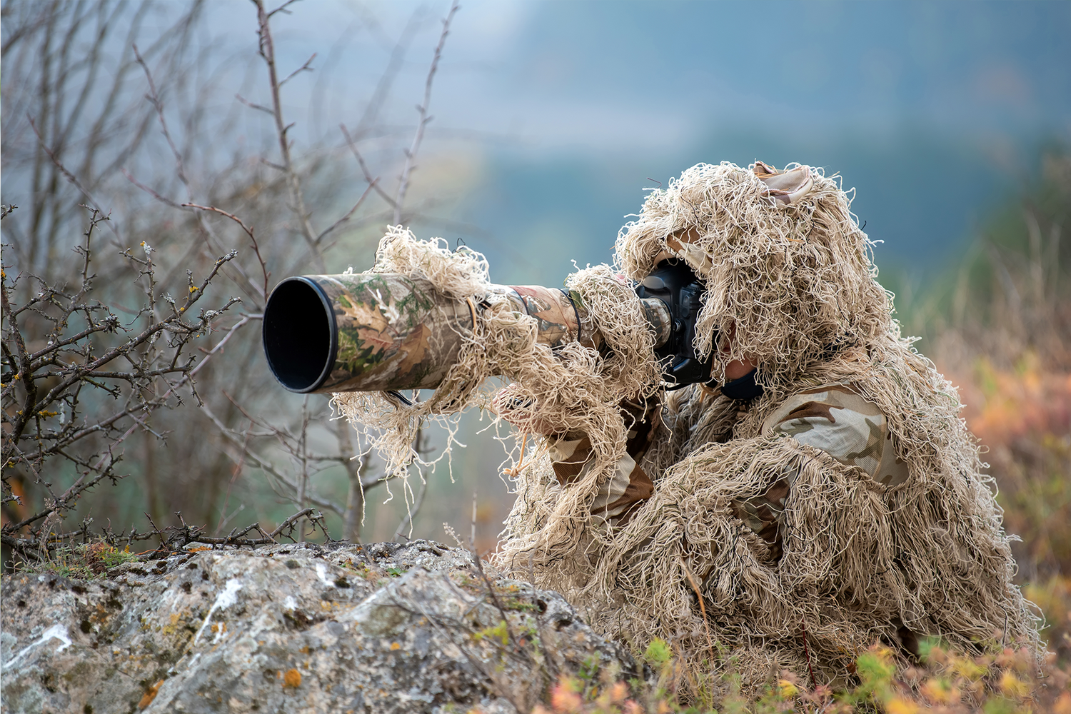 Ghillie Suits and Concealment