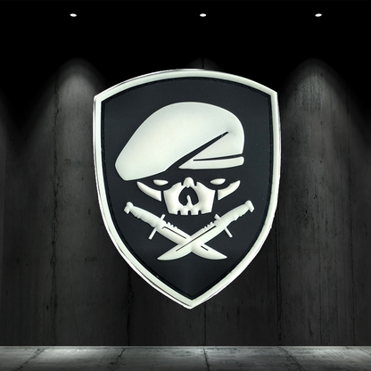 Green Barret - PVC Rubber Morale Patch