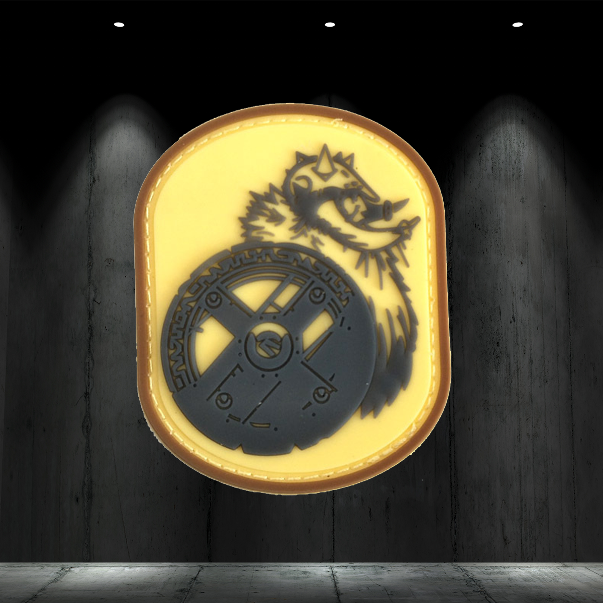 Red Dragon PVC Rubber Morale Patch