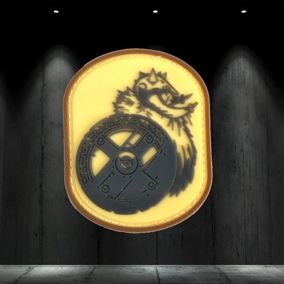 Red Dragon PVC Rubber Morale Patch